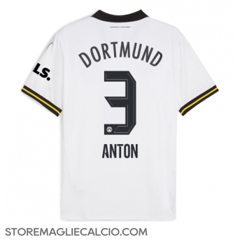 Borussia Dortmund Waldemar Anton #3 Maglia Gara Terza Repliche 2024-25 Maniche Corte